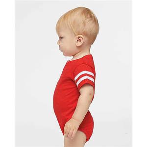 Infant Football Fine Jersey Bodysuit - 4437