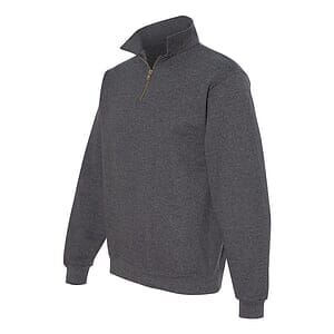 Unisex Super Sweats NuBlend® Quarter-Zip Cadet Collar Sweatshirt - 4528MR