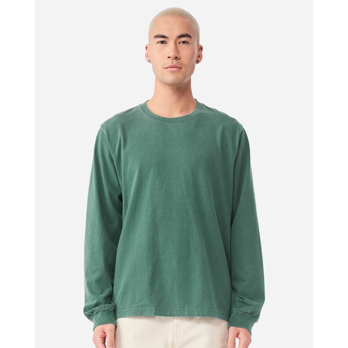 Unisex Heavyweight Garment-Dyed Long Sleeve Tee - 4851GD