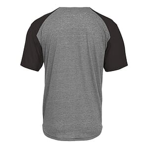 Men's Triblend Full Button T-Shirt - 4950