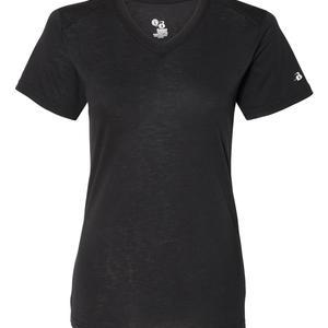 Women’s Triblend Performance V-Neck T-Shirt - 4962