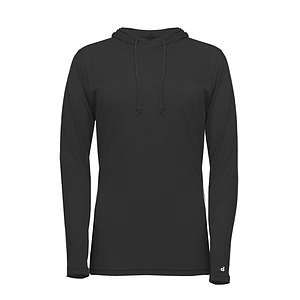 Women's Tri-Blend Surplice Long Sleeve Hooded T-Shirt - 4965