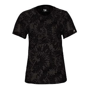 Women's Tie-Dyed Tri-Blend T-Shirt - 4974