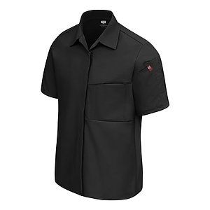 Women's Poplin Airflow Cook Shirt with OilBlok - 501W