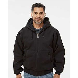 Men's Cheyenne Boulder Cloth™ Hooded Jacket with Tricot Quilt Lining - 5020