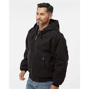 Men's Cheyenne Boulder Cloth™ Hooded Jacket with Tricot Quilt Lining - 5020