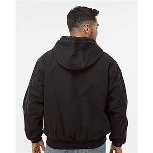 Men's Tall Cheyenne Boulder Cloth™ Hooded Jacket with Tricot Quilt Lining - 5020T