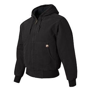 Men's Tall Cheyenne Boulder Cloth™ Hooded Jacket with Tricot Quilt Lining - 5020T