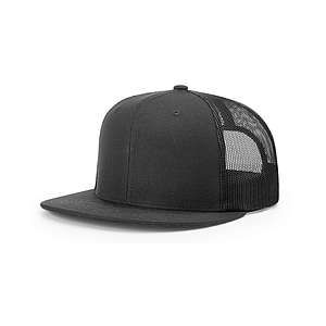 Wool Blend Flat Bill Trucker Cap - 511