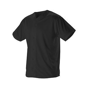 Men's Full Button Lightweight Baseball Jersey - 52MBFJ