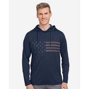 Men's Volition Patriotic Hooded Pullover - 537474