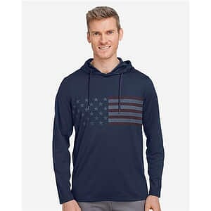 Men's Volition Patriotic Hooded Pullover - 537474