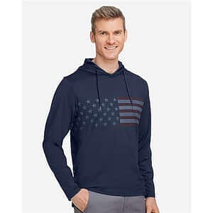 Men's Volition Patriotic Hooded Pullover - 537474