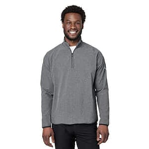 Men's Coastal Woven Quarter-Zip Pullover - 538931