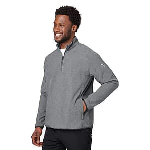 Men's Coastal Woven Quarter-Zip Pullover - 538931