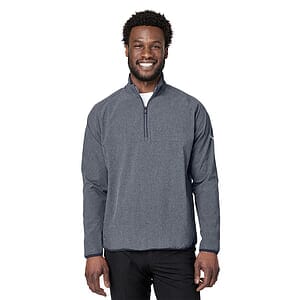 Men's Coastal Woven Quarter-Zip Pullover - 538931