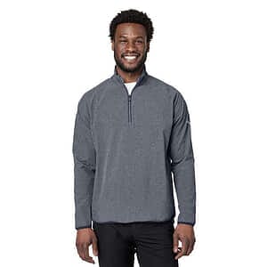 Men's Coastal Woven Quarter-Zip Pullover - 538931