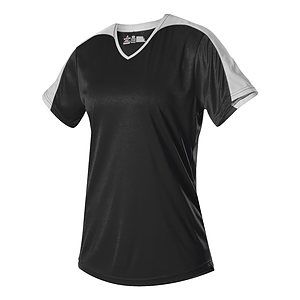 Girls' V-Neck Fastpitch Jersey - 558VG
