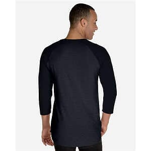 Premium Blend Ringspun Three-Quarter Sleeve Raglan Baseball T-Shirt - 560RR