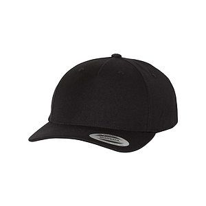 Premium Five-Panel Curved Bill Snapback Cap - 5789M