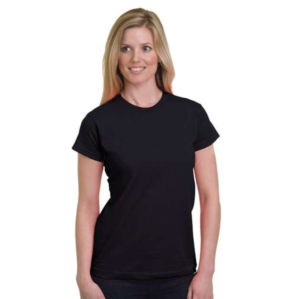 Women's USA-Made Fine Jersey T-Shirt - 5850
