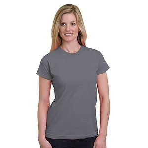 Women's USA-Made Fine Jersey T-Shirt - 5850