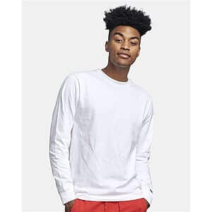 Unisex Combed Ringspun Long Sleeve T-Shirt - 600LRUS