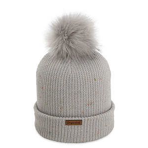 The Montage Pom Cuffed Beanie - 6014
