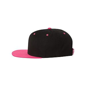 Premium Flat Bill Snapback Cap - 6089M