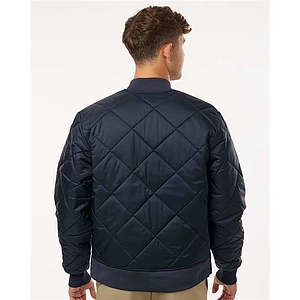 Men's Diamond Quilted Jacket - 6124