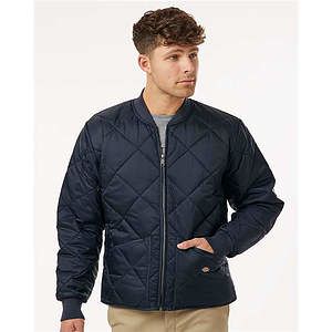 Men's Diamond Quilted Jacket - 6124