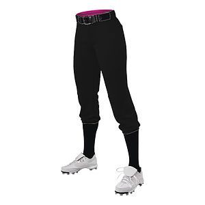 Girls' Premium Fastpitch Softball Pants with Belt Loops - 615PSG