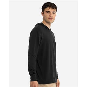 Unisex CVC Hoodie Long Sleeve T-Shirt - 6221