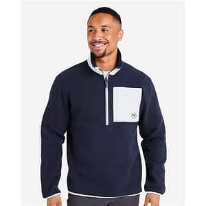 Men's Fleece Quarter-Zip Pullover - 628407