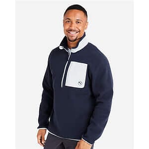 Men's Fleece Quarter-Zip Pullover - 628407