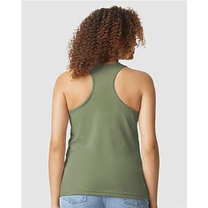 Women's Softstyle® CVC Racerback Tank Top - 64220LCVC