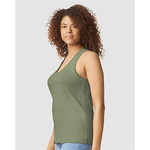 Women's Softstyle® CVC Racerback Tank Top - 64220LCVC