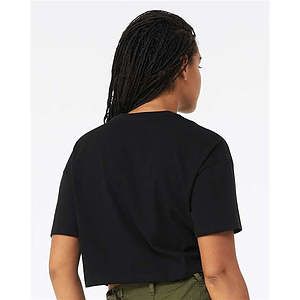 Women's Jersey Crop Tee - 6482