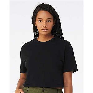 Women's Jersey Crop Tee - 6482