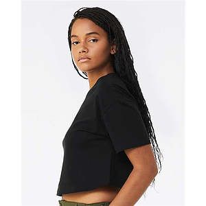 Women's Jersey Crop Tee - 6482