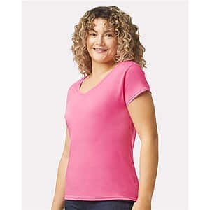 Women's Softstyle® V-Neck T-Shirt - 64V00L