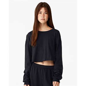 Women's FWD Fashion Crop Long Sleeve Tee - 6501