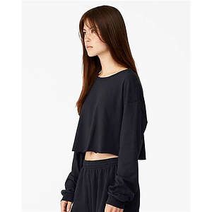 Women's FWD Fashion Crop Long Sleeve Tee - 6501