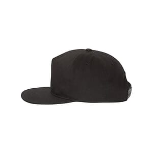 Lightly-Structured Five-Panel Snapback Cap - 6502
