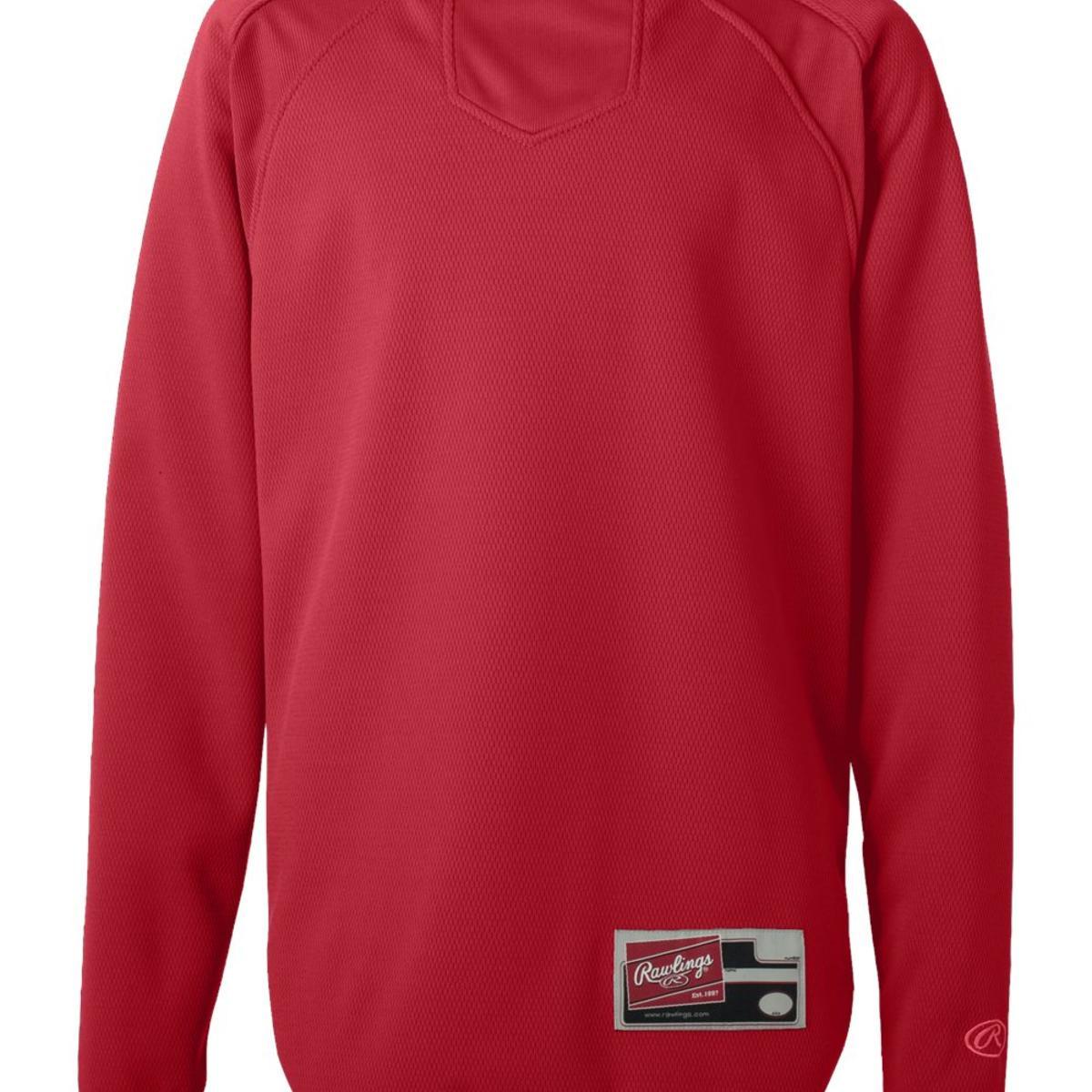 baseball pullover long sleeve