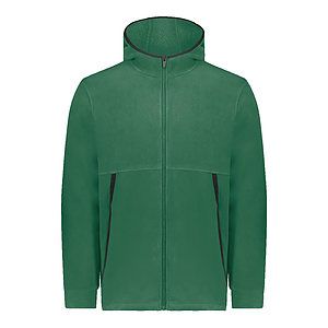Unisex Eco Revive™ Polar Fleece Hooded Full-Zip Jacket - 6858