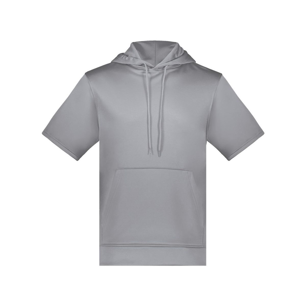 Unisex Fleece Short Sleeve Hooded Pullover - 6871