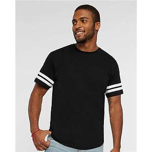 Men's Football Fine Jersey Tee - 6937