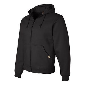 Men's Crossfire Heavyweight Power Fleece Hooded Jacket with Thermal Lining - 7033