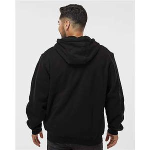 Men's Tall Crossfire Heavyweight Power Fleece Hooded Jacket with Thermal Lining - 7033T